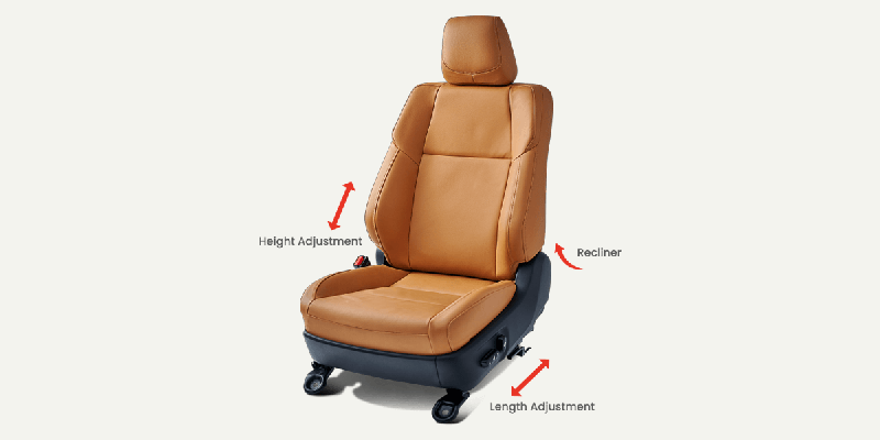 Toyota Fortuner Adjustable Seats