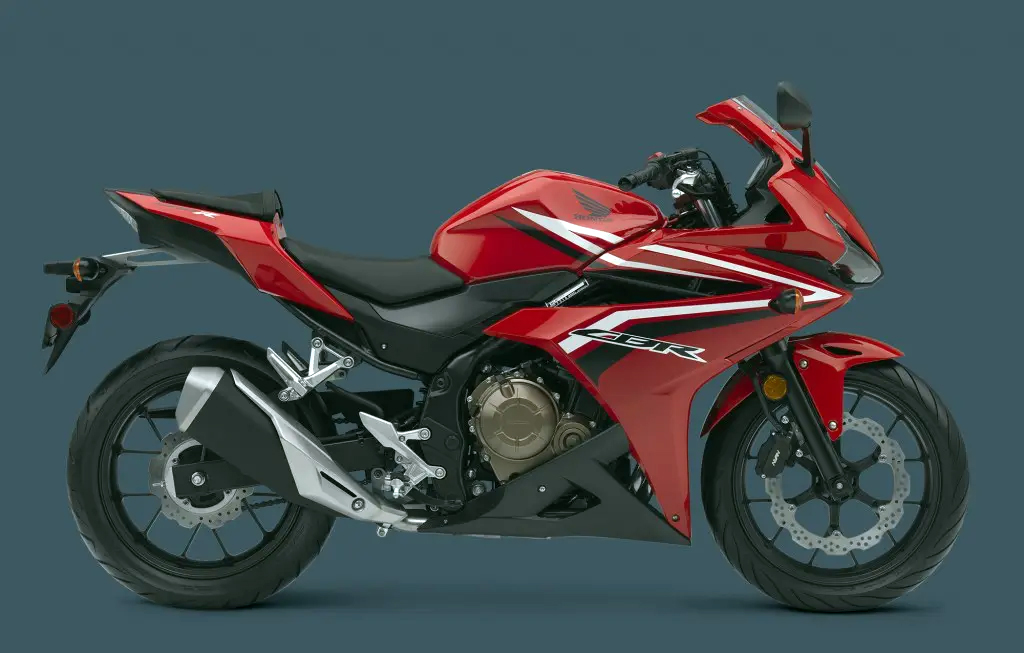 Honda CBR500R 2022 new design in Red Color