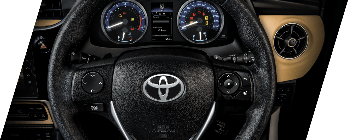 Toyota Altis Grande steering