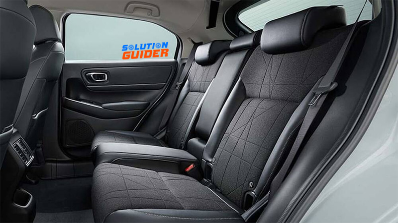 Honda Vezel Interior Rear seats