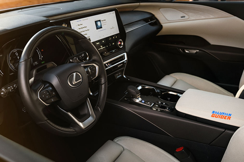 Lexus IS 500 2023 interior