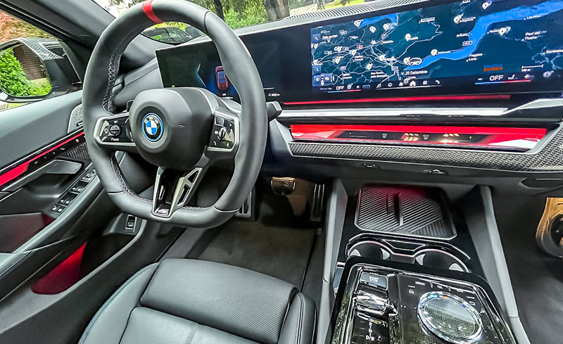 BMW i5 interior